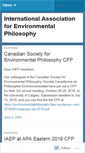 Mobile Screenshot of environmentalphilosophy.org